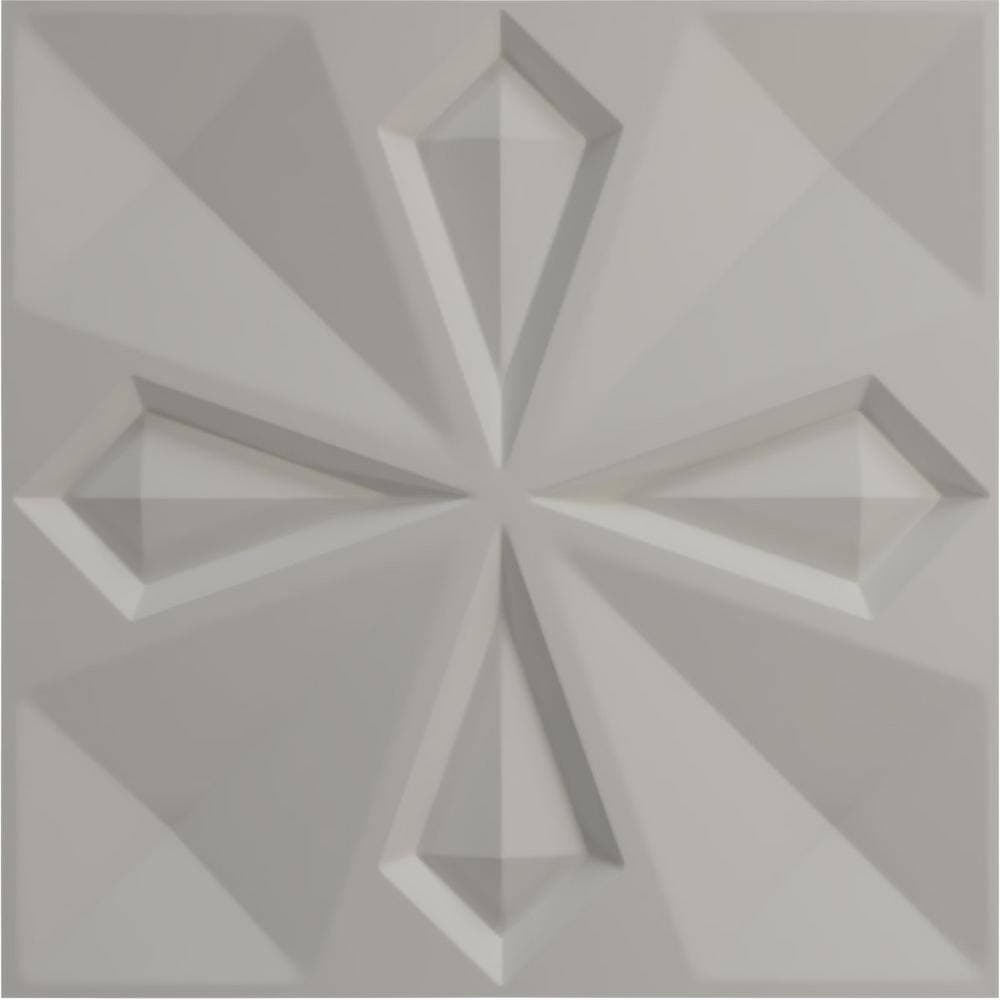 Ekena Millwork 19-5/8-in W 19-5/8-in H Nikki EnduraWall Decorative 3D Wall Panel (3)