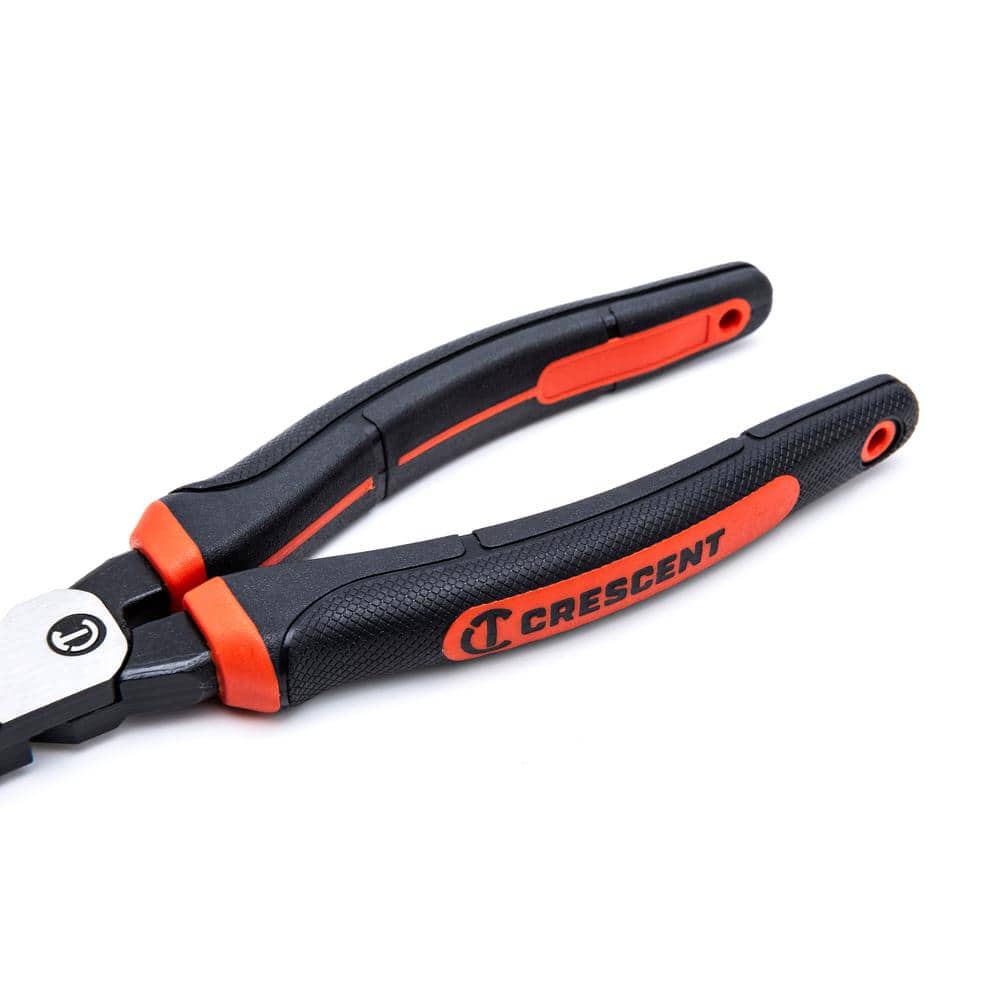 Crescent Z2 6 in. High Leverage Long Nose Pliers with Dual Material Grips (3)