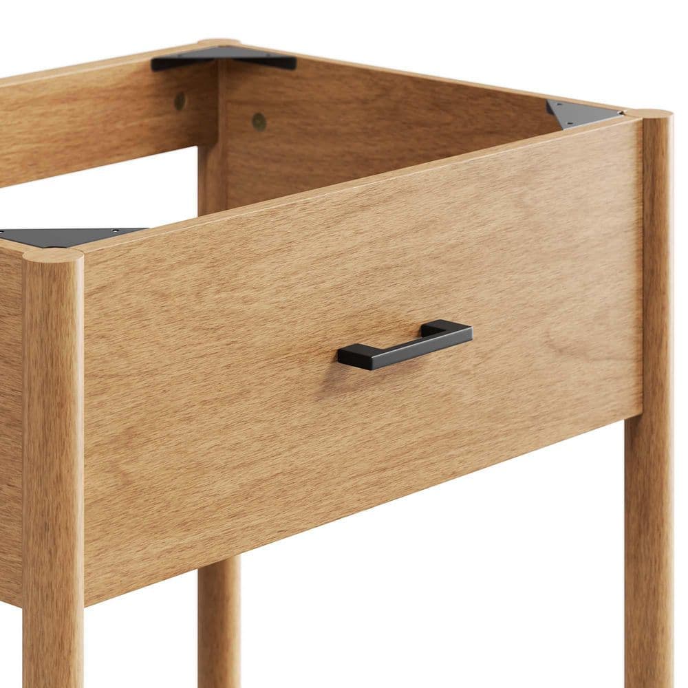Modway Zaire Mid-Century Bathroom Vanity Cabinet Washstand - Sink Basin Not Included (2)