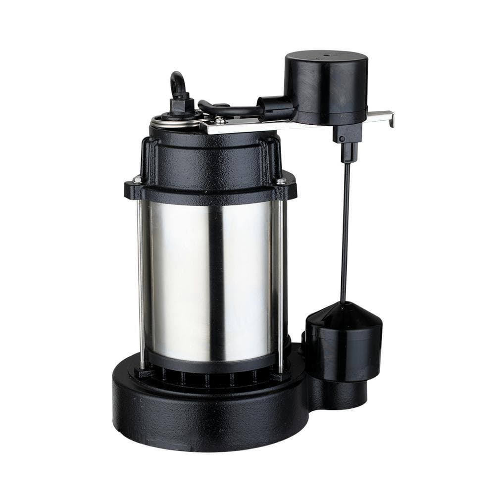 LEO HP Cast Iron Base Sump Pump (2)
