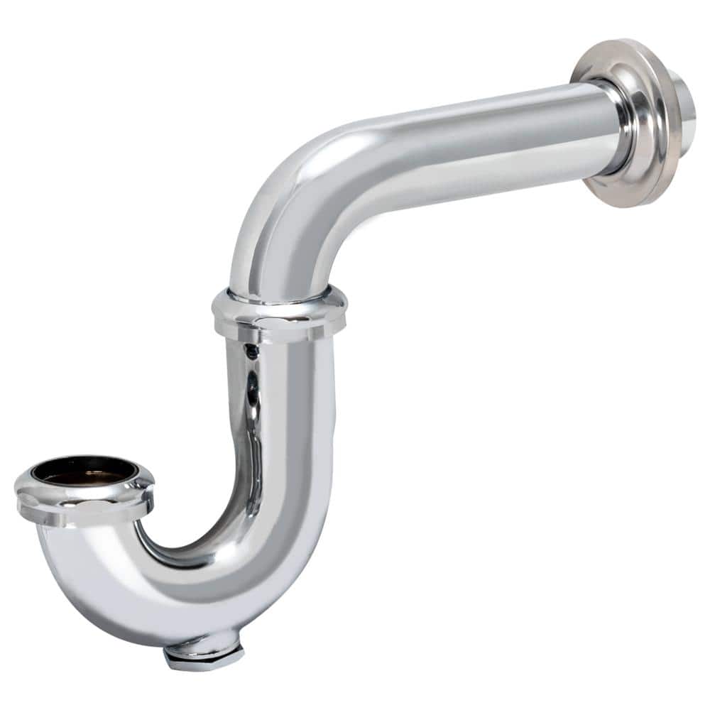 EASTMAN 1-1/2 in. Brass P-Trap with Cleanout (1)