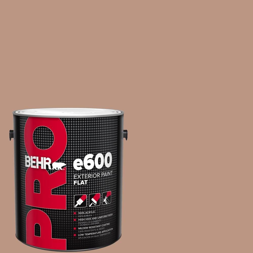 BEHR PRO 1 gal. #S190-4 Spiced Brandy Flat Paint