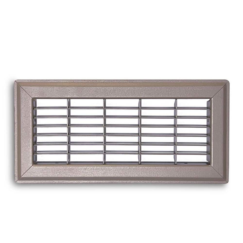 TruAire 6 in. x10 in. Heavy Duty Steel Floor Return Air Grille (1)