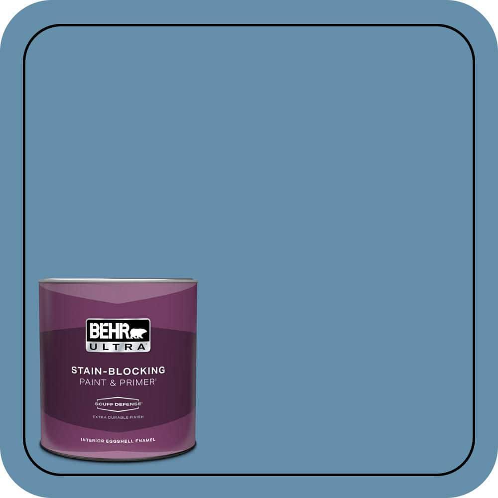 BEHR ULTRA 1 qt. #S500-5 Treasure Map Extra Durable Eggshell Enamel Interior Paint & Primer