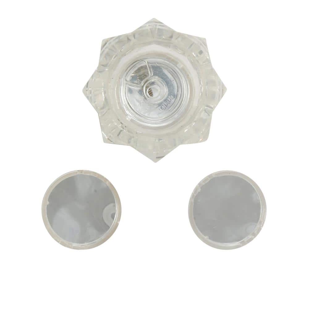DANCO Replacement Faucet Handle for Delta Delex in Clear Acrylic (2)