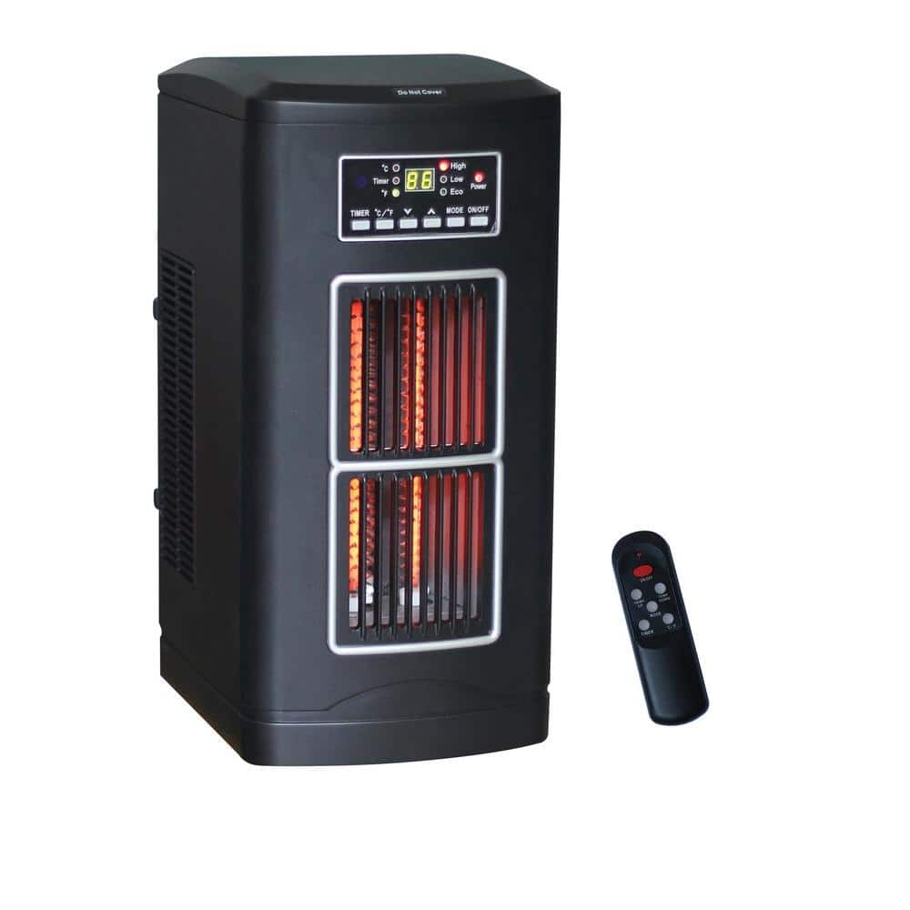 Lifesmart Life Pro Series 18 in. 1500-Watt Infrared Tower Heater with Remote (3)