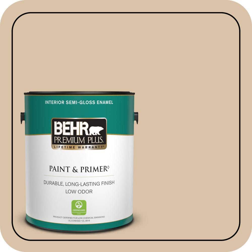 BEHR PREMIUM PLUS 1 gal. #T14-13 Grand Soiree Semi-Gloss Enamel Low Odor Interior Paint & Primer