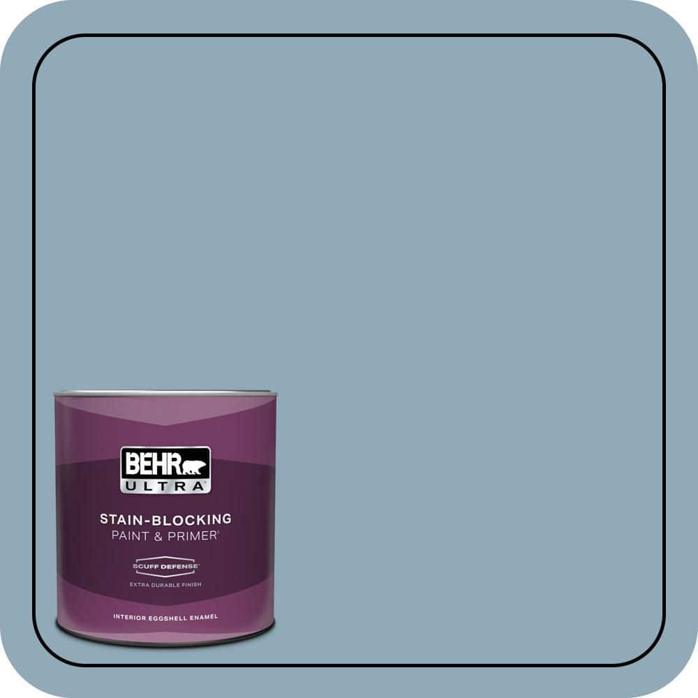 BEHR ULTRA 1 qt. #PPU14-09 Windsurf Extra Durable Eggshell Enamel Interior Paint & Primer