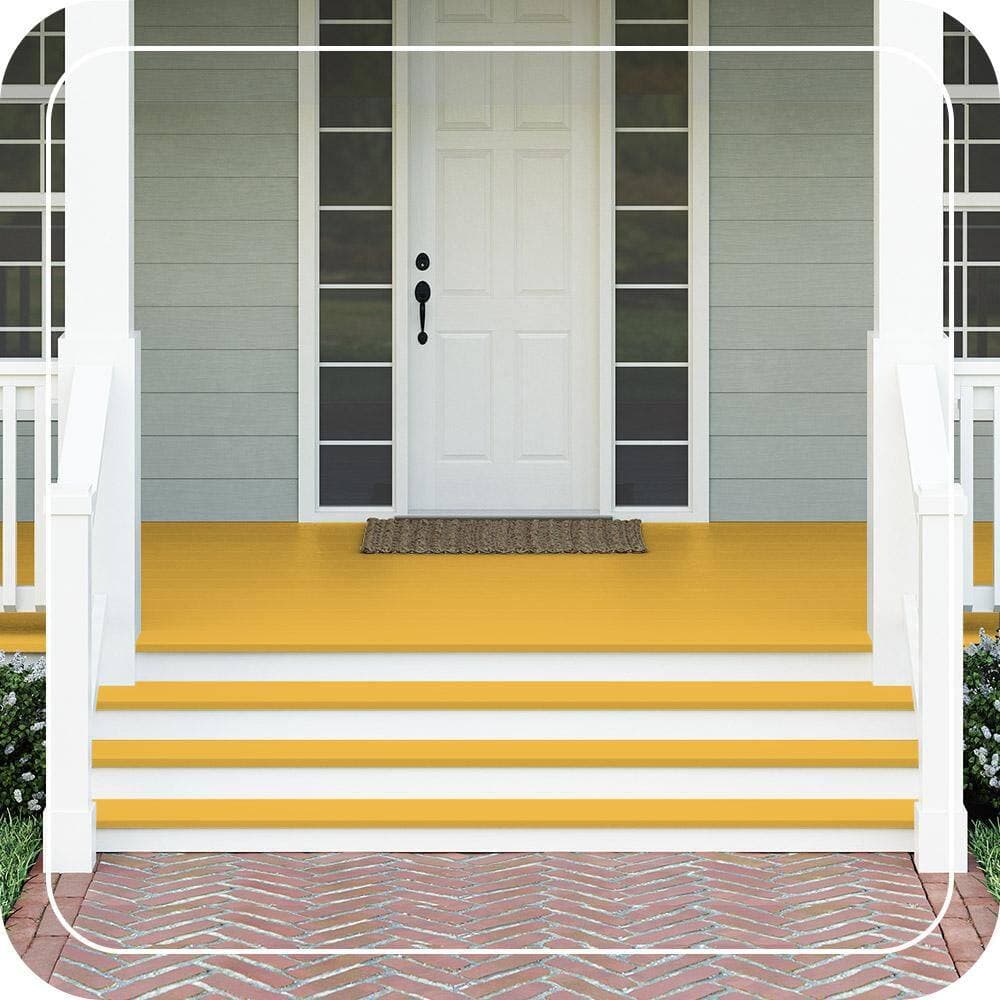 BEHR PREMIUM #P280-6 Textured Low-Lustre Enamel Interior/Exterior Porch and Patio Anti-Slip Floor Paint (2)