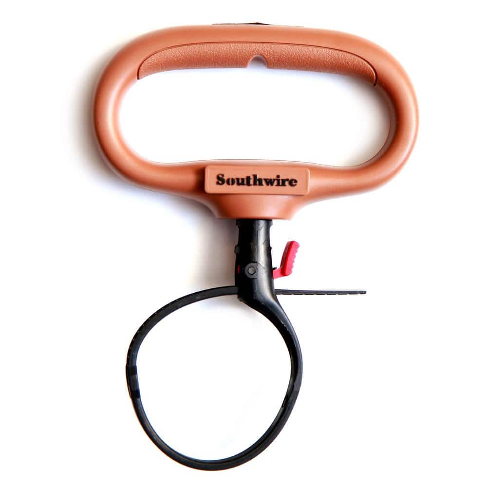 Southwire 4 in. Reusable Clamp Cable Tie, Brown (1)