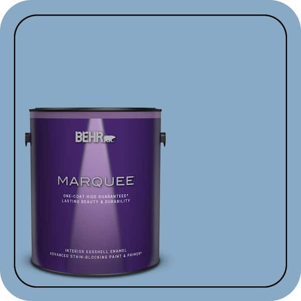 BEHR MARQUEE 1 gal. #570D-4 Colorado Springs Eggshell Enamel Interior Paint & Primer (2)
