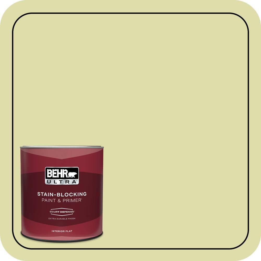 BEHR ULTRA 1 qt. #P360-3 Tonic Extra Durable Flat Interior Paint & Primer (1)