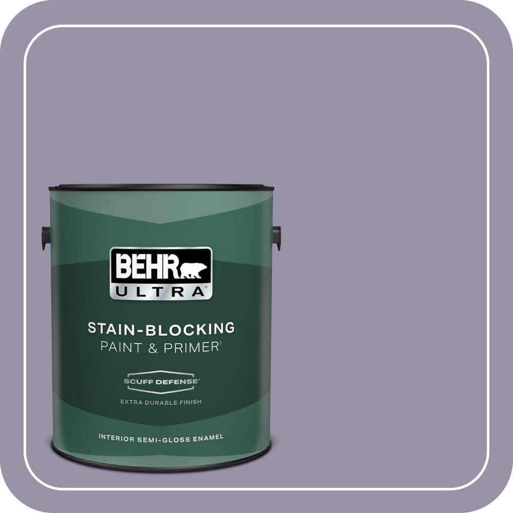 BEHR ULTRA 1 gal. #650F-4 Delectable Extra Durable Semi-Gloss Enamel Interior Paint & Primer