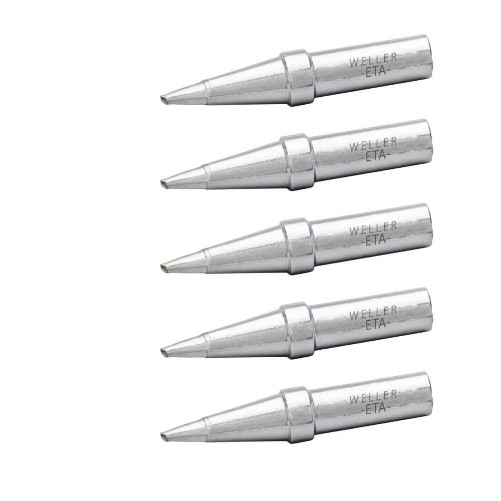 Weller Soldering Tip, Screwdriver 0.062 in./1.6 mm for WE1010 (5-Pieces)