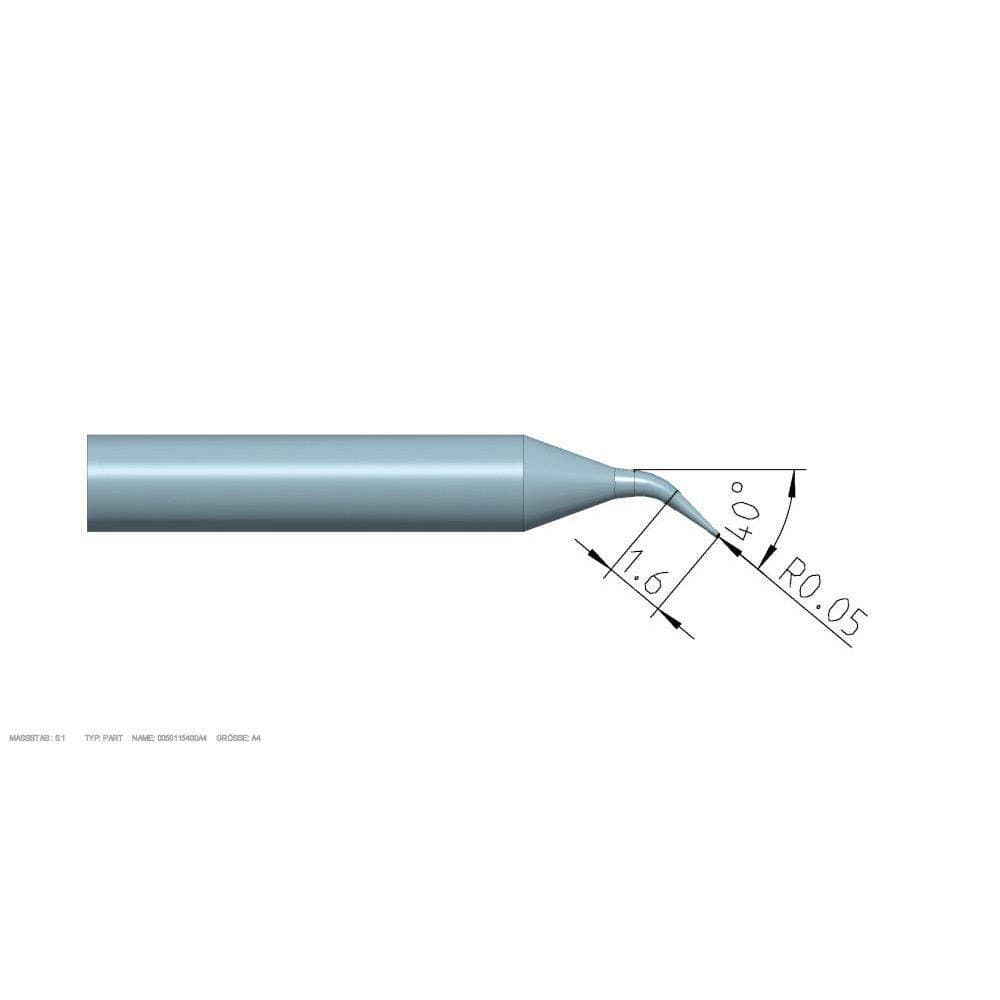 Weller RTWPS 001 C MS Pico Soldering Tip, Conical, 2 x 40W, 12V (2)