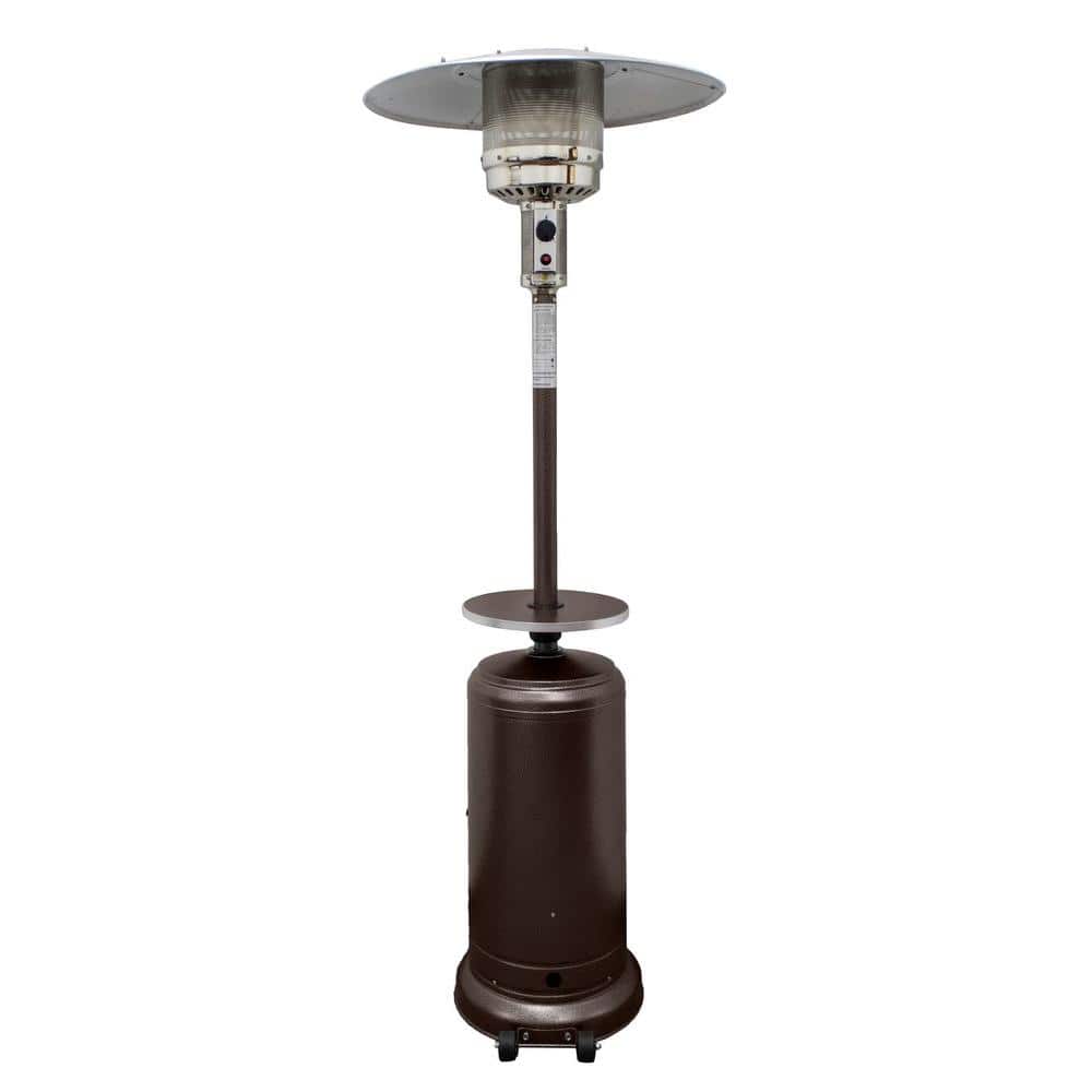 Hiland 48,000 BTU Hammered Bronze Propane Patio Heater
