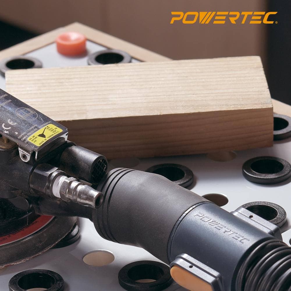 ‎POWERTEC Quick Connect Fitting 1-1/4 in. ID, for POWERTEC Vacuum Hose Kits 70257,70355 & 70376 for Dust Collection System (2PK) (2)