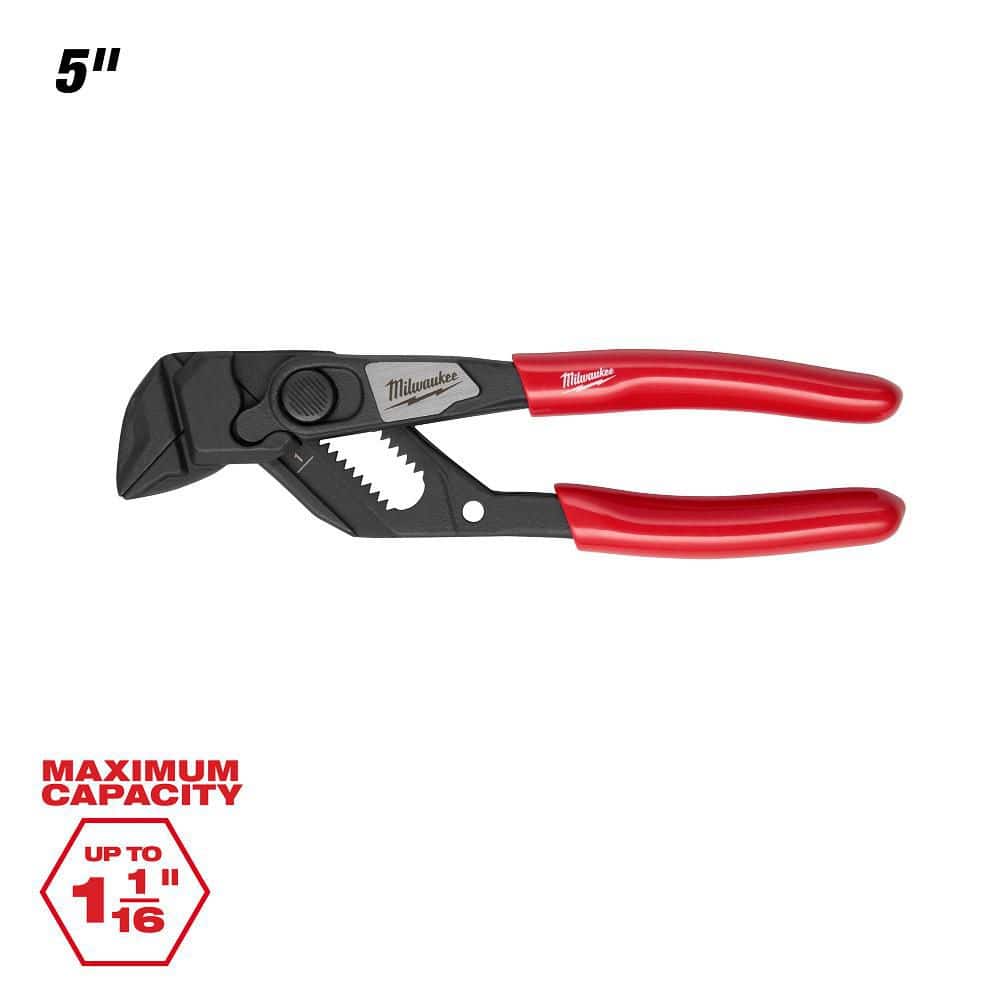 Milwaukee 5 in. Straight Jaw Pliers Wrench