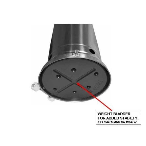 Hiland 48,000 BTU Hammered Bronze Propane Patio Heater (2)