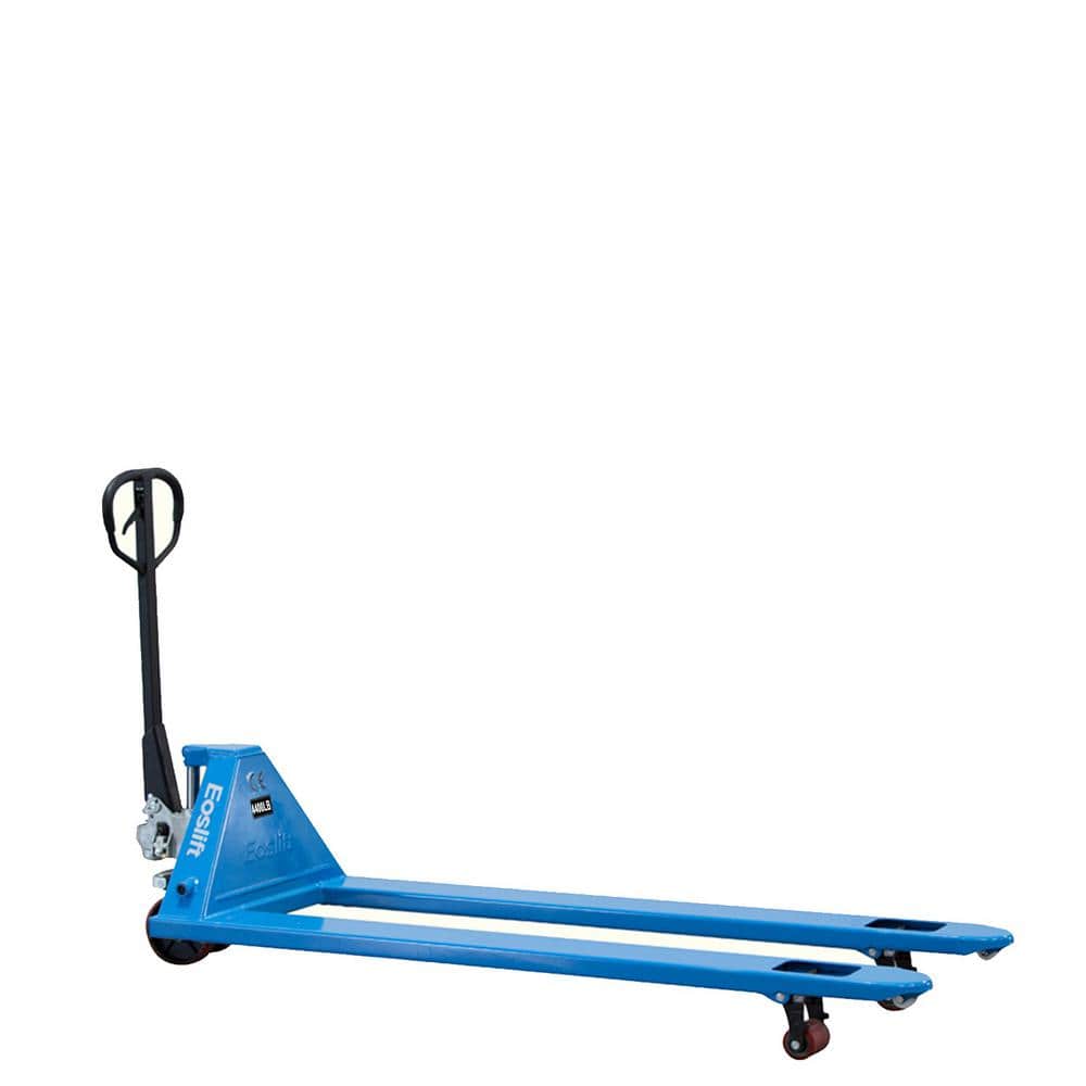 Eoslift Industrial Grade M20L (72 in. long) Manual Pallet Jack 4,400 lbs. 27 in. 72 in German Seal System