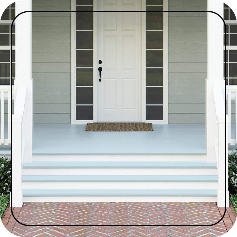 BEHR PREMIUM #540A-2 Textured Low-Lustre Enamel Interior/Exterior Porch and Patio Anti-Slip Floor Paint (2)