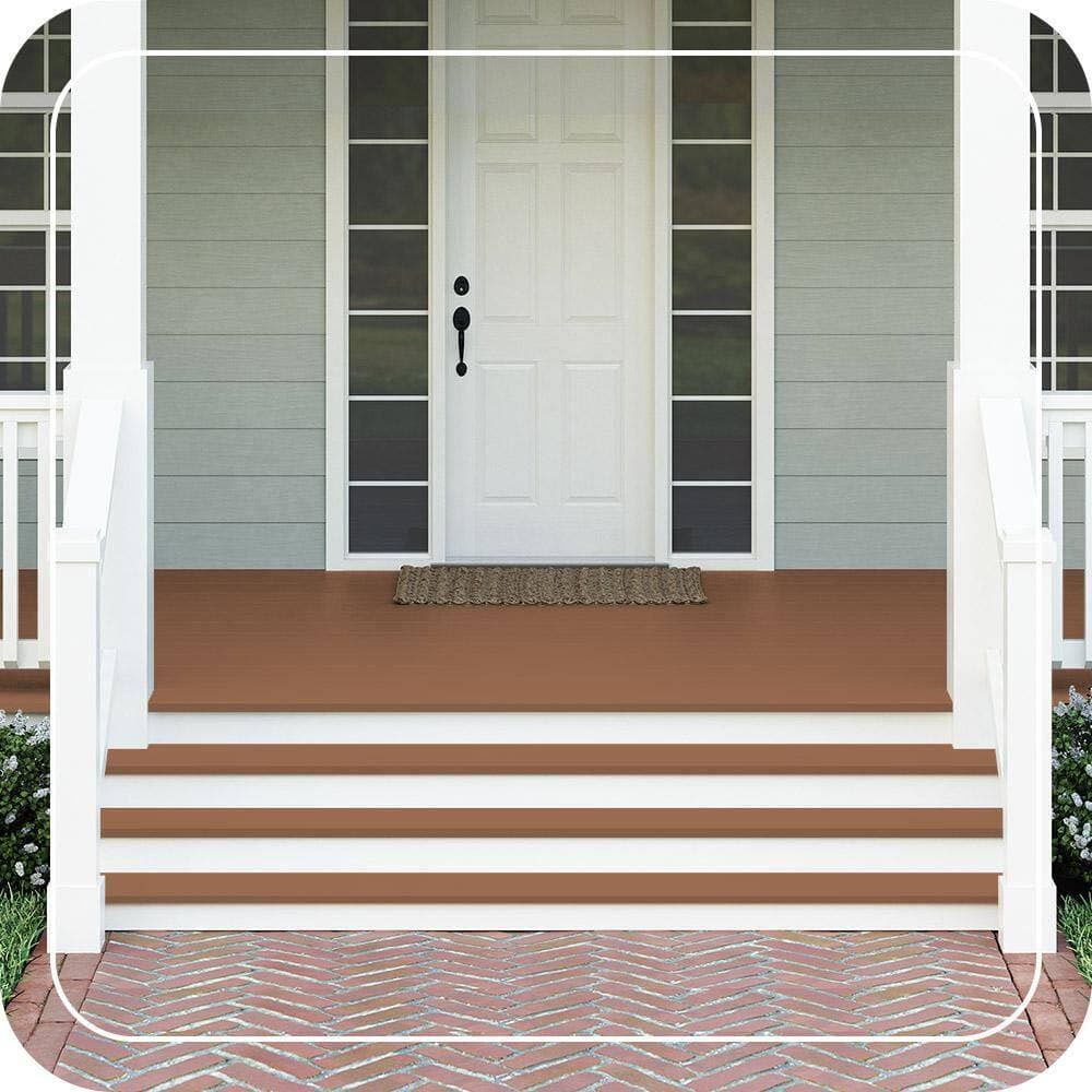 BEHR PREMIUM #PMD-88 Textured Low-Lustre Enamel Interior/Exterior Porch and Patio Anti-Slip Floor Paint (2)