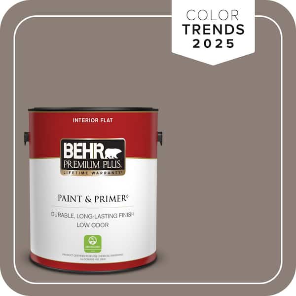 BEHR PREMIUM PLUS Home Decorators Collection #HDC-NT-27B Wild Truffle Enamel & Primer Color Sample (4)