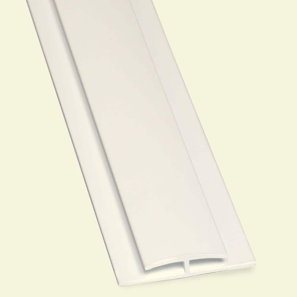 Glasliner 8 ft. x 1-3/4 in. x 1/4 in. PVC Bar Molding
