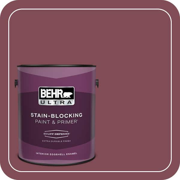 BEHR PREMIUM PLUS Home Decorators Collection #HDC-SP14-11 Rouge Charm Enamel Interior/Exterior Paint & Primer Color Sample (2)