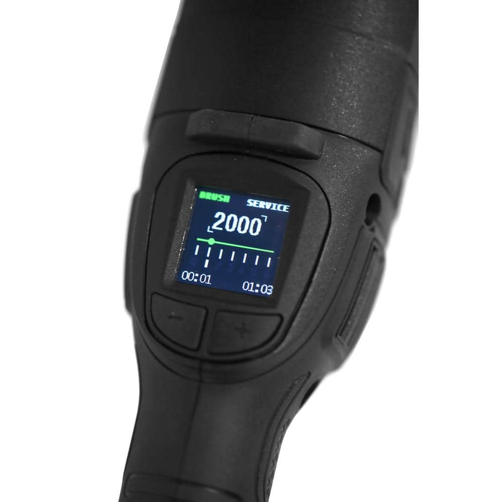 WEN 8.3 Amp Corded Dual Action Polisher, 5 in. Professional Grade with Paddle Switch 15 mm Throw and LED Display (3)