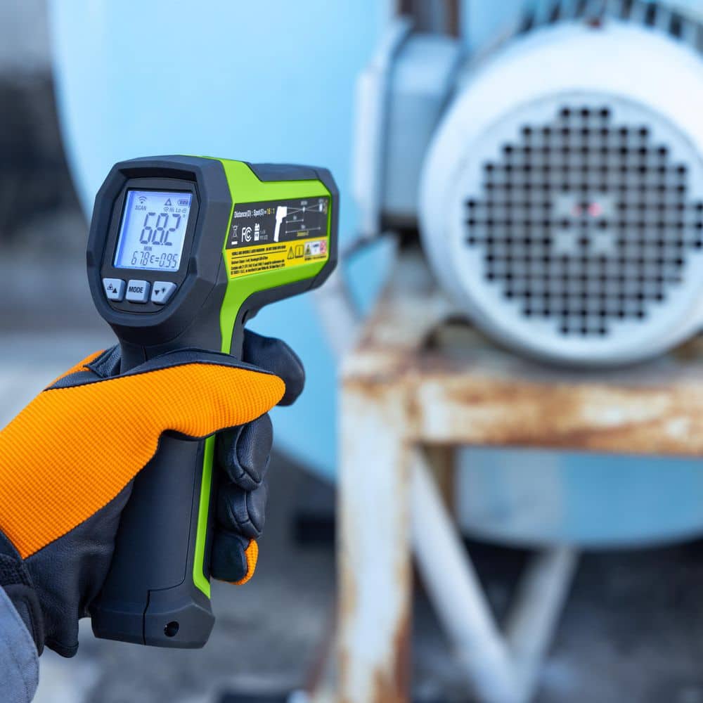 Commercial Electric 16:1 Dual Laser Infrared Thermometer Home Tester Kit Pro (4)
