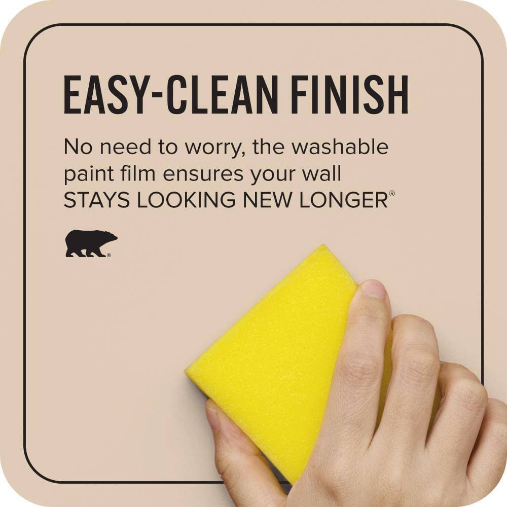 BEHR ULTRA 1 gal. #S240-2 Rice Crackers Extra Durable Flat Interior Paint & Primer (4)