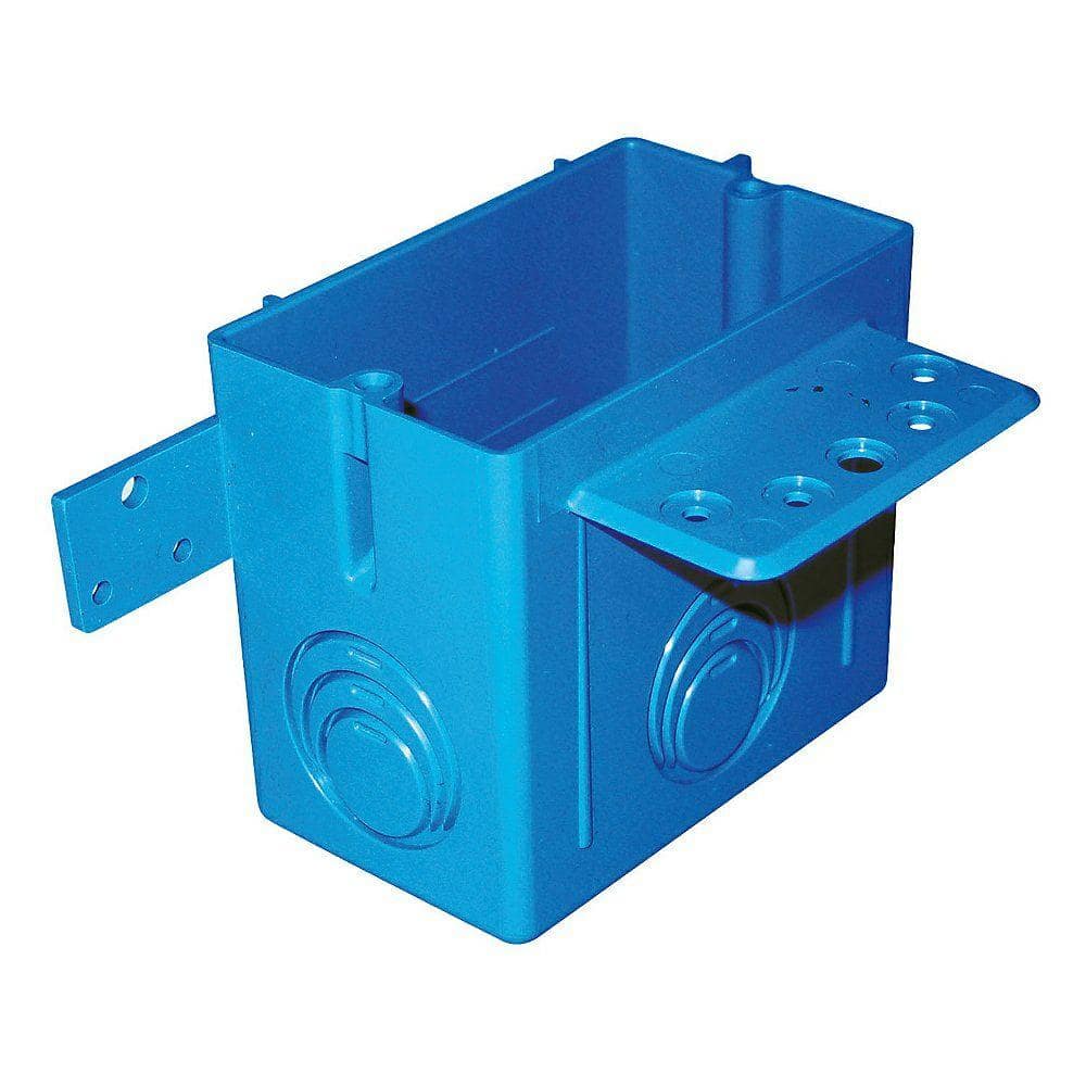 Carlon 1-Gang 22 cu. in. Electrical PVC New Work ENT Electrical Box (A122-CAR)