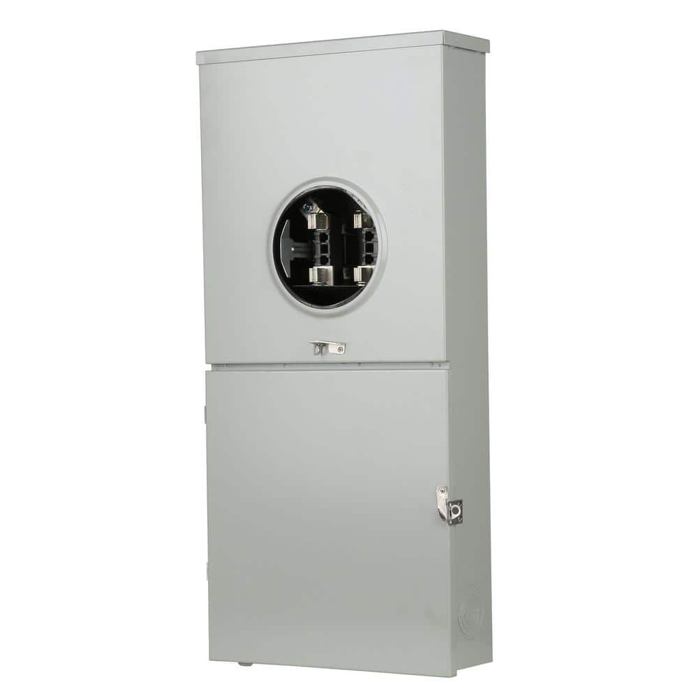 Siemens 200 Amp 4-Space 8-Circuit Outdoor Ringless Overhead/Underground Meter Combo Load Center (1)