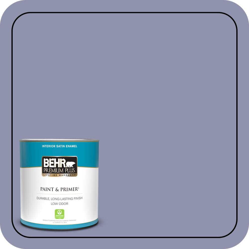 BEHR PREMIUM PLUS #S560-4 Monarchy Enamel Low Odor & Primer (1)
