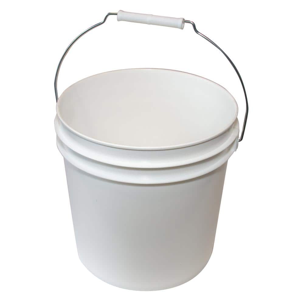 Argee 2 Gallon White Paint Bucket (4)