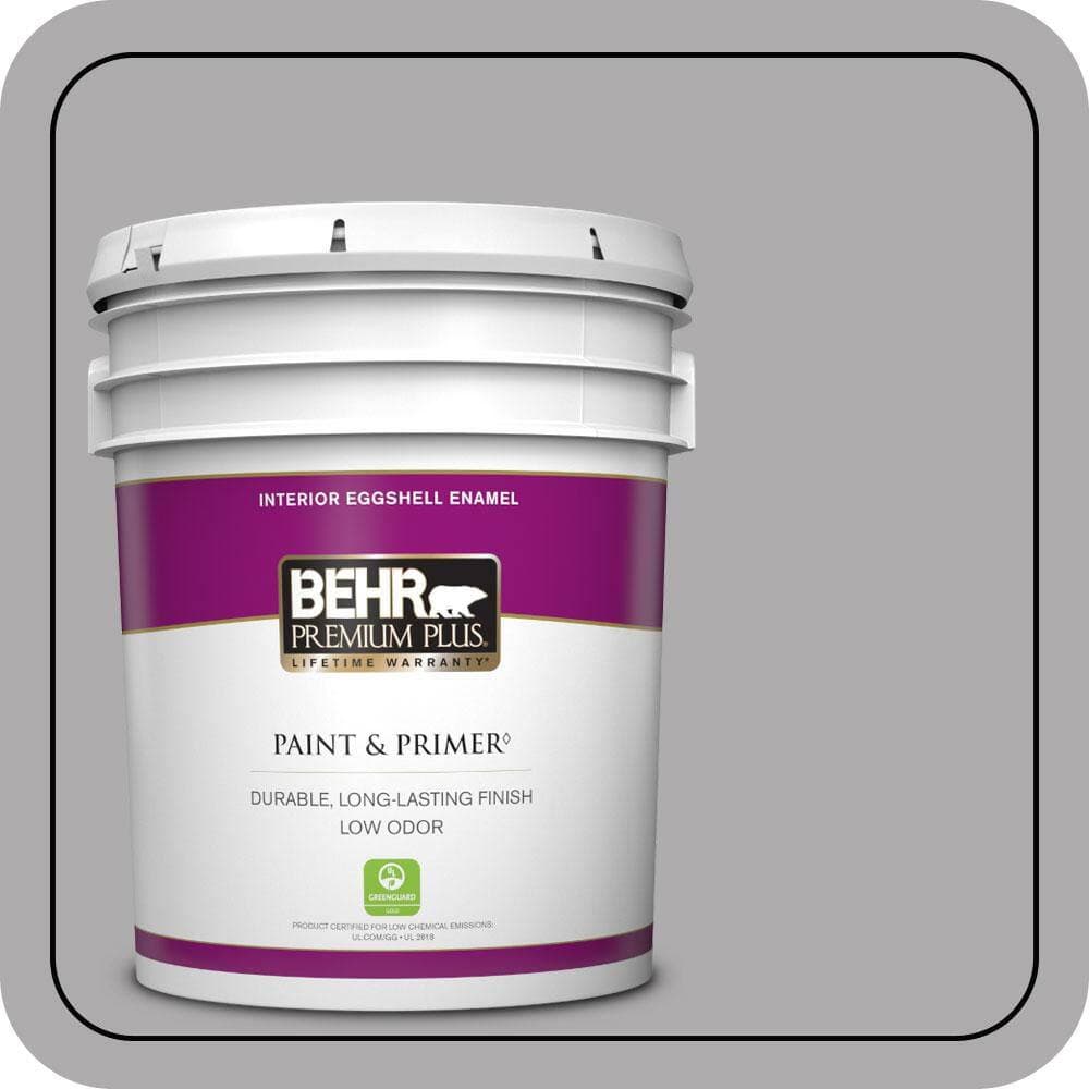 BEHR PREMIUM PLUS 5 gal. #MQ5-04 Classy Eggshell Enamel Low Odor Interior Paint & Primer