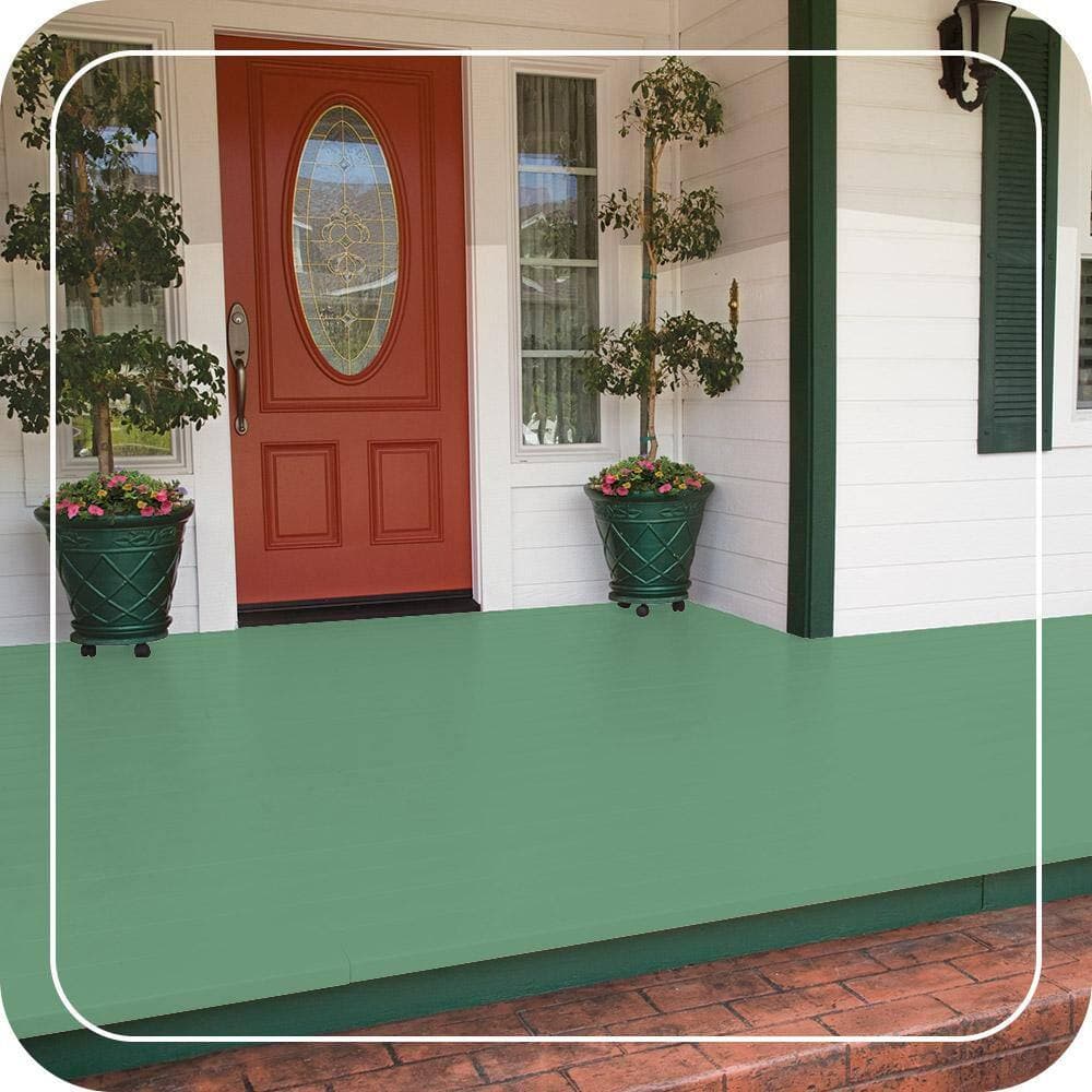 BEHR PREMIUM #BIC-40 Low-Lustre Enamel Interior/Exterior Porch and Patio Floor Paint (2)