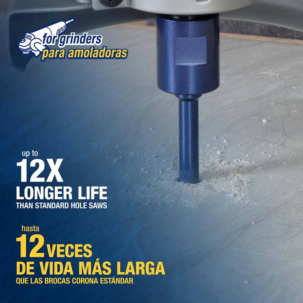 QEP 5/16 in. Diamond Hole Saw for Grinders (4)