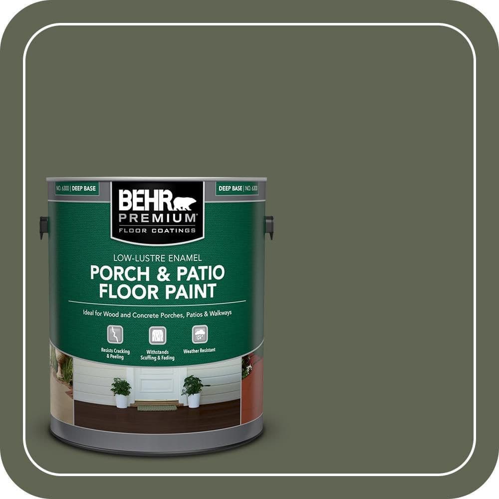 BEHR PREMIUM #BXC-06 Low-Lustre Enamel Interior/Exterior Porch and Patio Floor Paint (1)