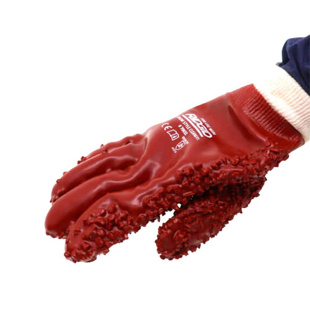 RIDGID PVC Coated Sewer/Drain/Pipe Inspection, Remediation and Cleaning Gloves (Includes 1-Pair) (2)
