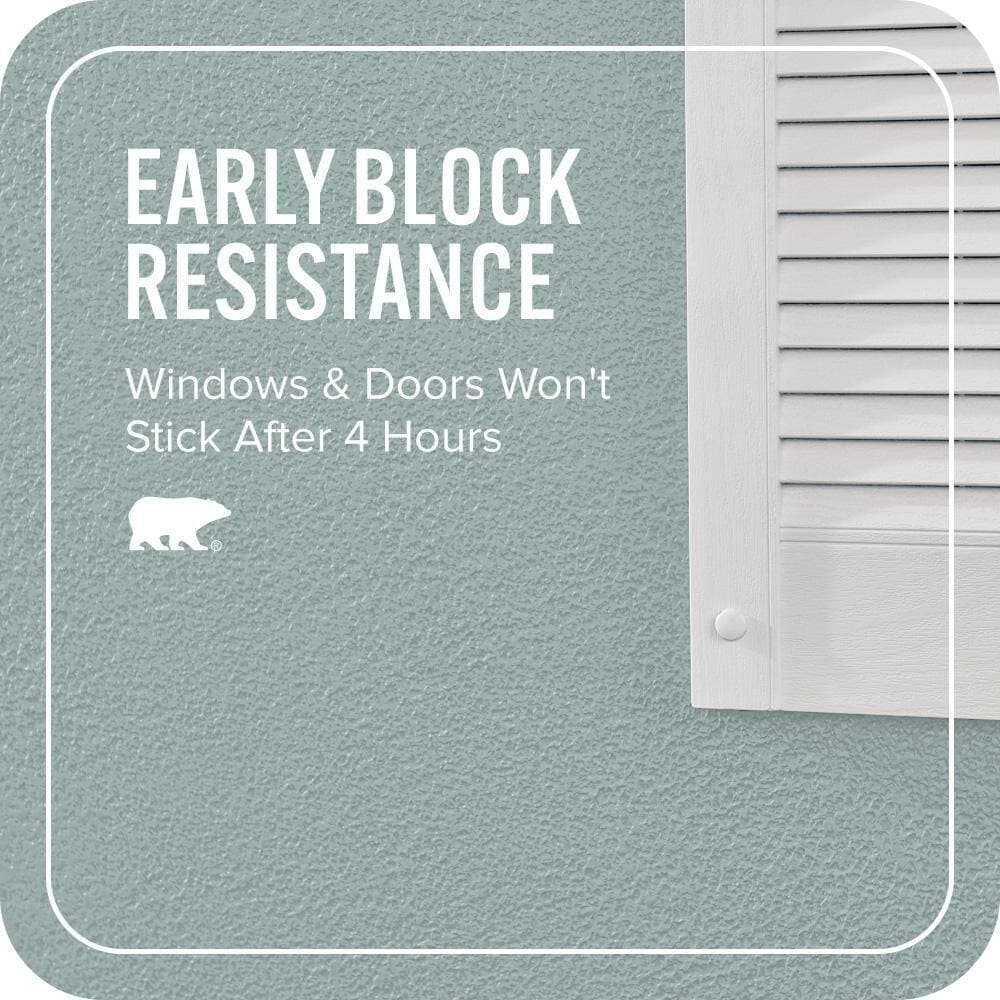 BEHR PREMIUM PLUS #PPF-36 Veranda Charm Enamel Exterior Stain-Blocking Paint & Primer (3)