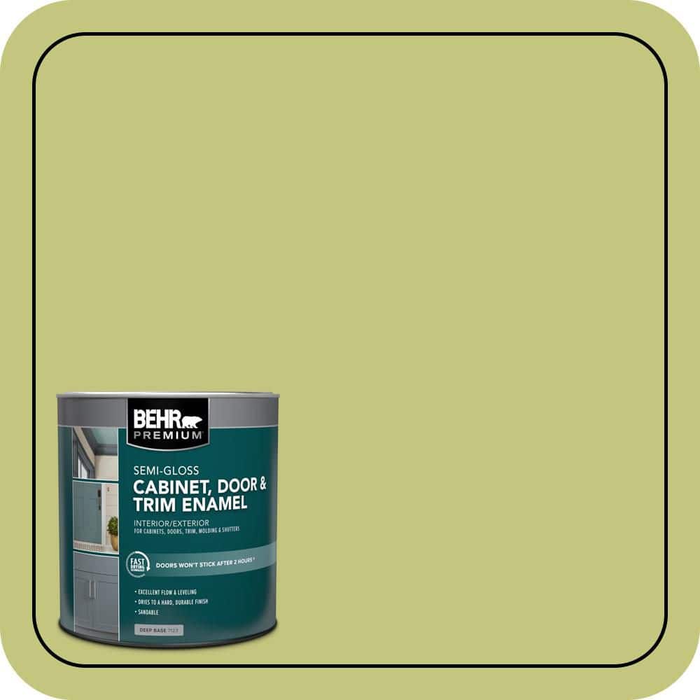 BEHR PREMIUM 1 qt. #P360-4 Soda Pop Semi-Gloss Enamel Interior/Exterior Cabinet, Door & Trim Paint