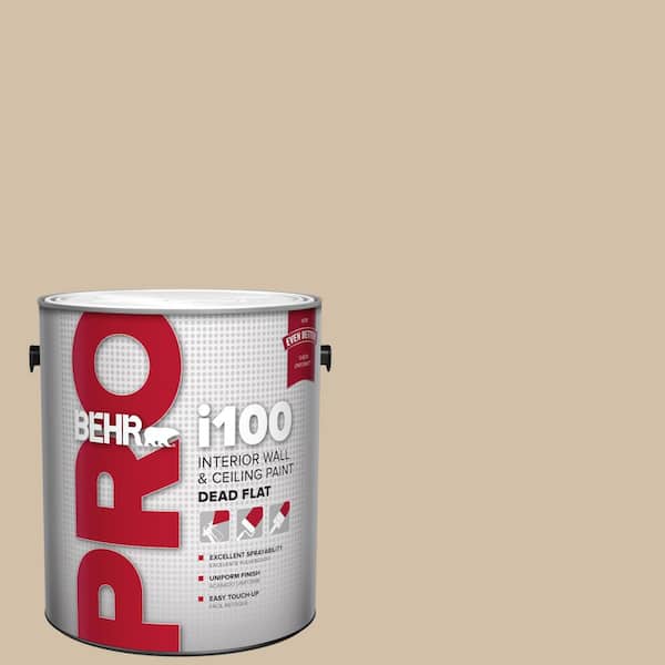 BEHR PRO 1 gal. #PPU7-08 Baja Dead Flat Interior Paint (2)