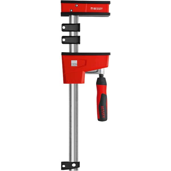 BESSEY K-Body REVOlution (KRE) 24 in. Capacity Parallel Clamp with Composite Plastic Handle and 3-3/4 in. Throat Depth (2)