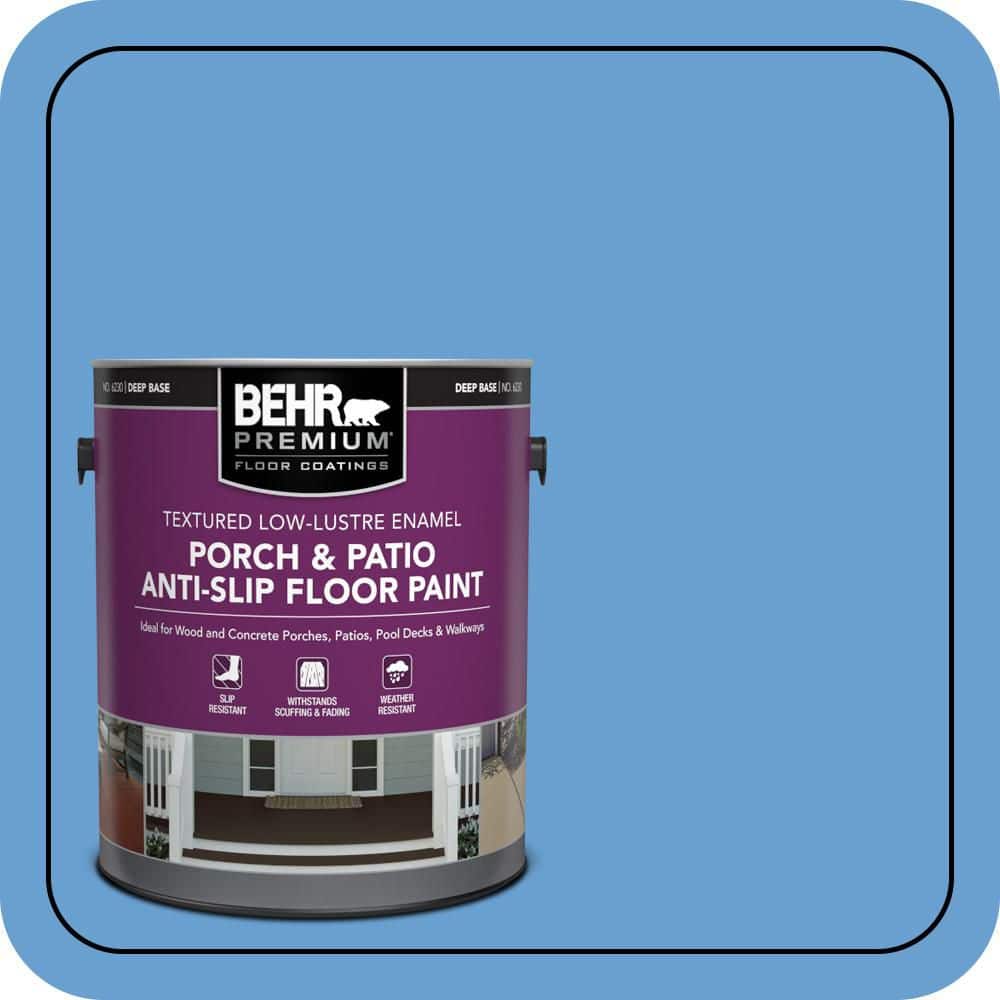 BEHR PREMIUM #P520-4 Textured Low-Lustre Enamel Interior/Exterior Porch and Patio Anti-Slip Floor Paint (1)