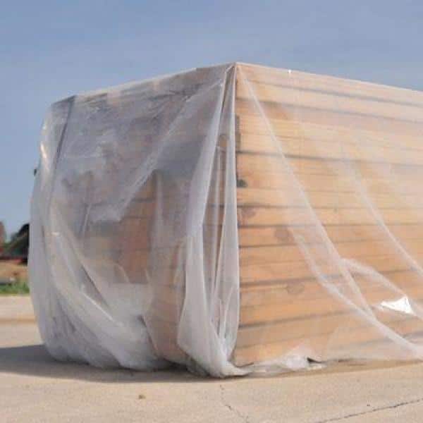 Husky 20 ft. x 25 ft. Clear 4 mil Plastic Sheeting (2)