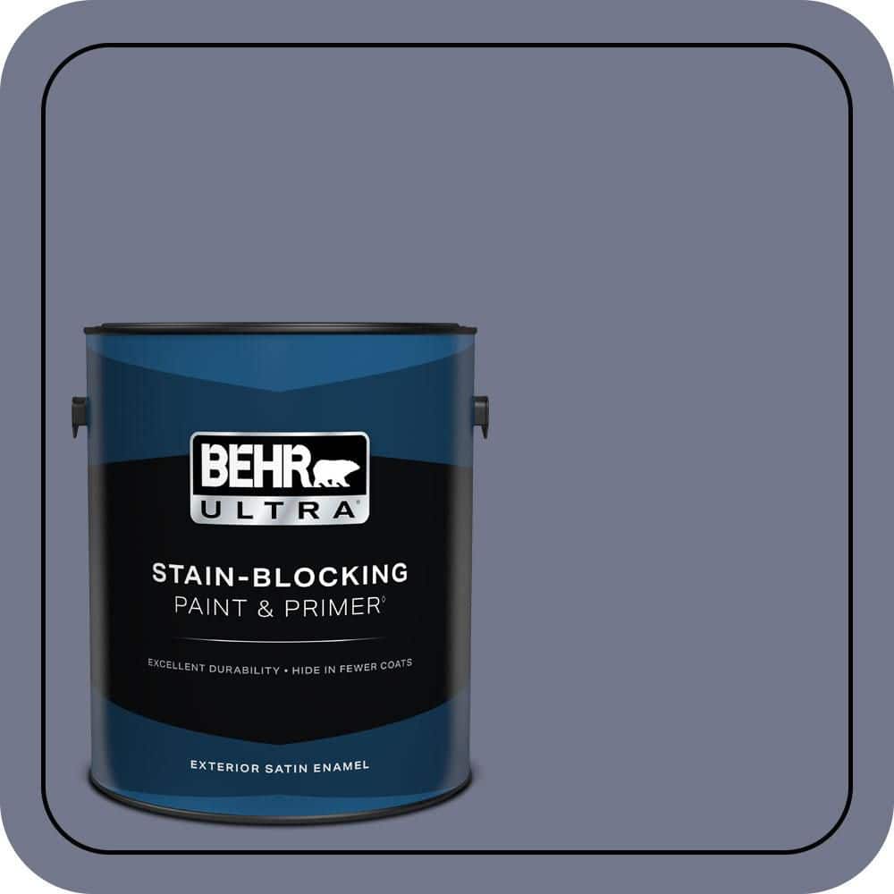 BEHR ULTRA 1 gal. #S550-5 Fantasia Satin Enamel Exterior Paint & Primer