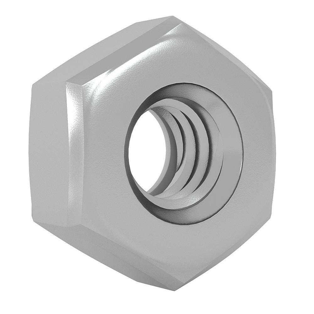 Everbilt 1/4 in.-20 Zinc Plated Nylon Lock Nut (100-Pack) (4)