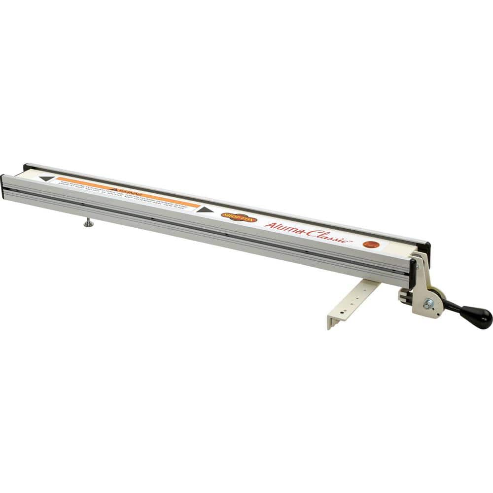 Shop Fox Aluma-Classic Aluminum and Steel Fence with Long Rail and Legs